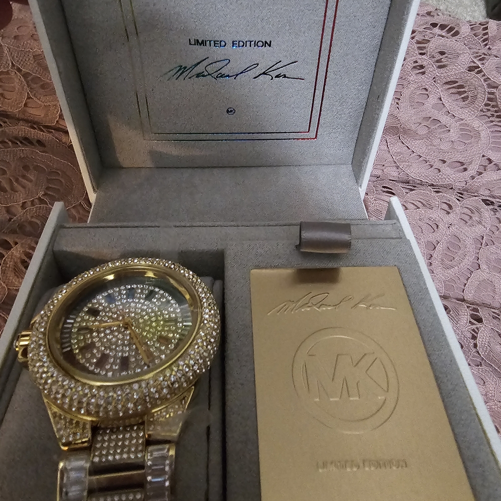 Michael Kors Gold and Silver Watch